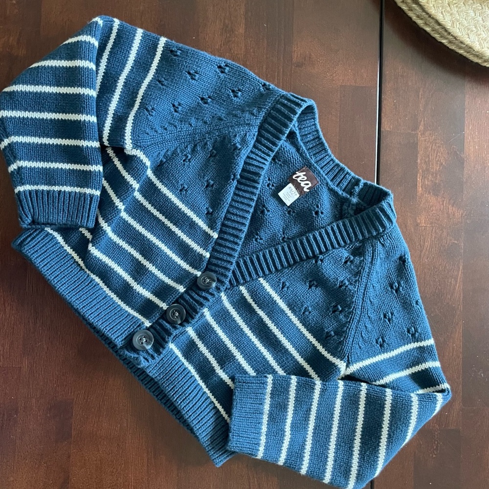 ⚓️ Toddler Tea Collection cropped cardigan